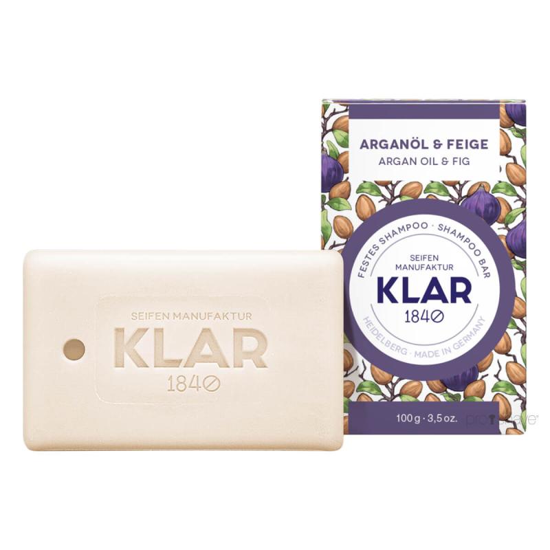 Klar Seifen Shampoo Bar Argan Olie Figen 100 Gr