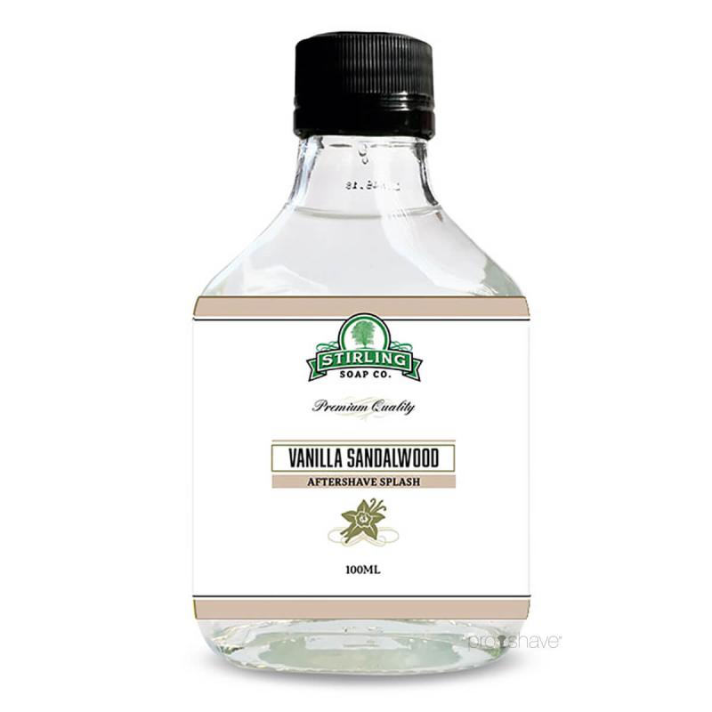Stirling Soap Co. Aftershave Splash - Vanilje Sandeltræ 100 ml