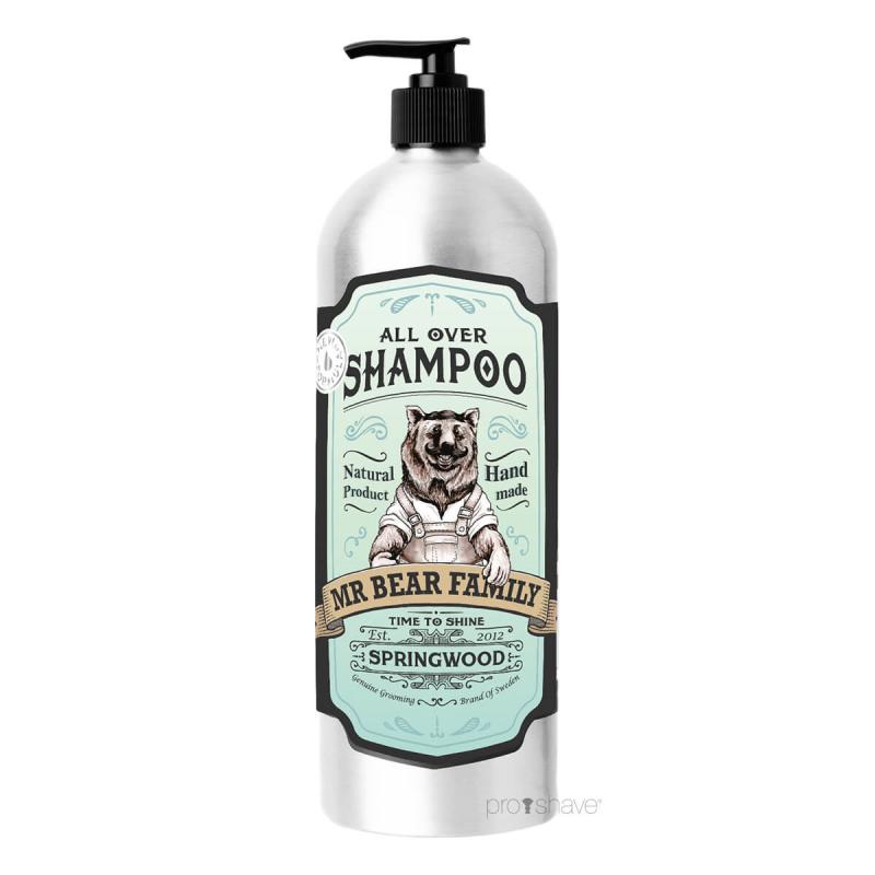 Mr Bear All Over Shampoo Springwood 1000 Ml