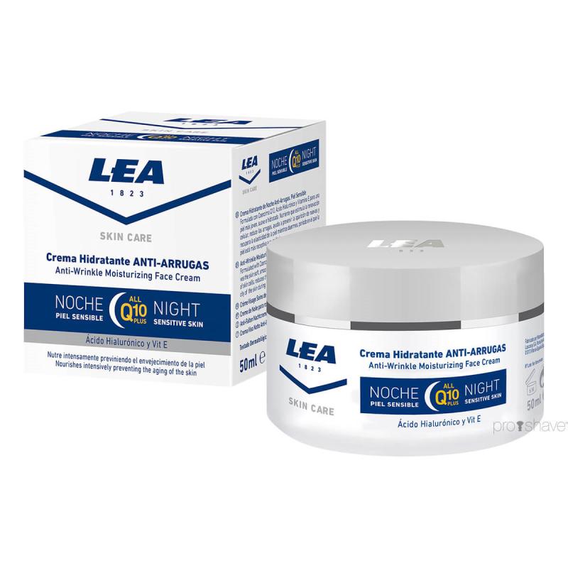 Lea Anti Wrinkle Moisturizer Night Cream  Q 10 Plus  50 Ml