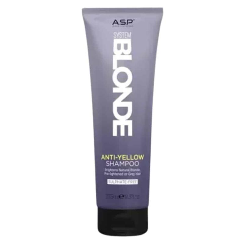 A.S.P. System Blonde Anti Yellow Shampoo 275ml - Kæmpe tilbud!