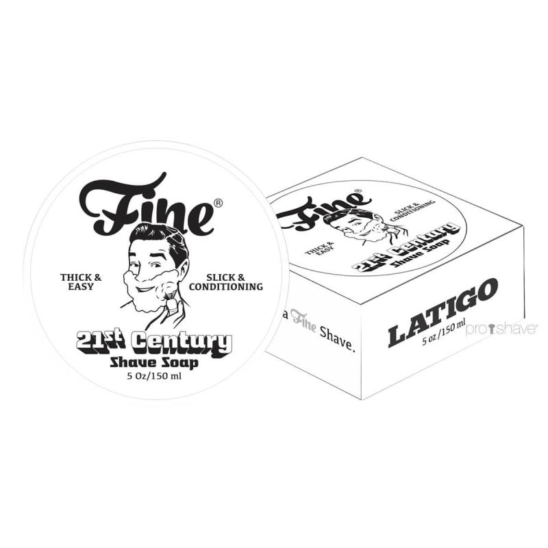Fine Accoutrements Latigo Barbersæbe 150 Ml - Kvalitet til Barbering