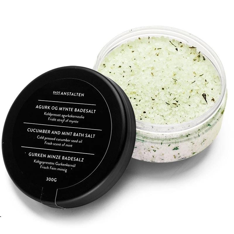 Badeanstalten Badesalt med Agurk og Mynte 300 g