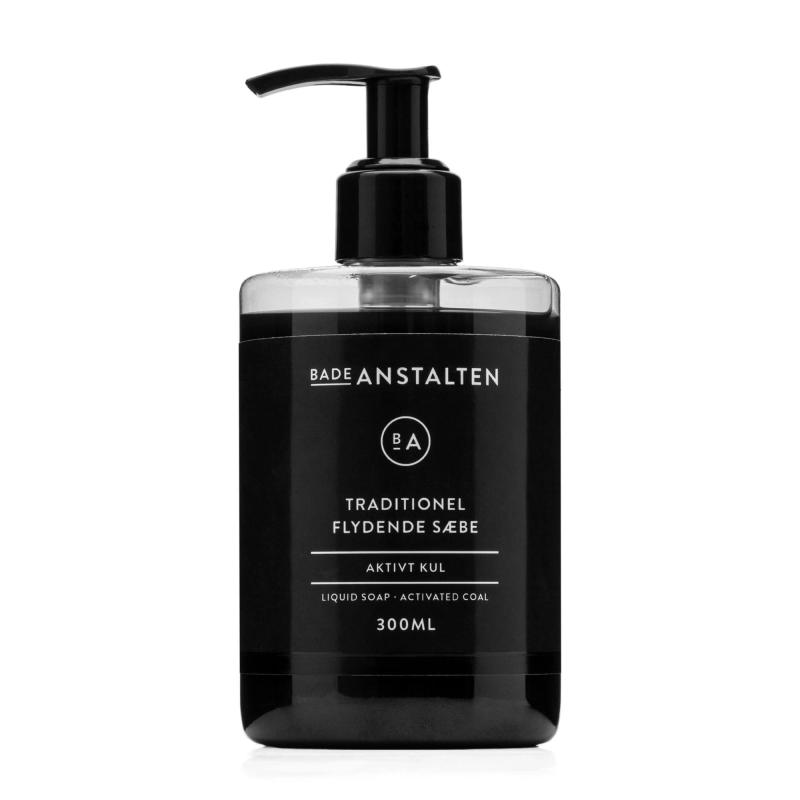 Badeanstalten Flydende Sæbe med Aktiv Kul 300 Ml