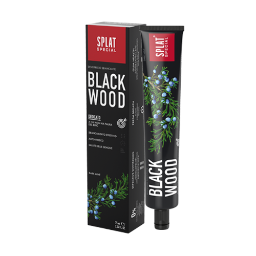 Splat Tandpasta Blackwood - Naturlig Blegning & Frisk Ånde