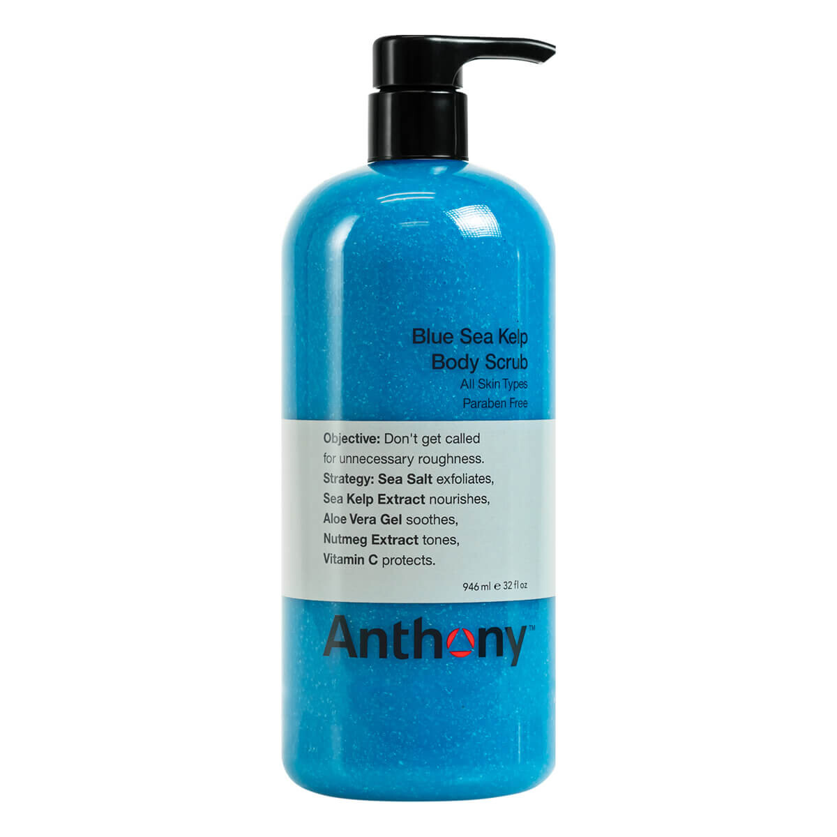 Anthony Logistics Blue Sea Kelp Bodyscrub  946 Ml
