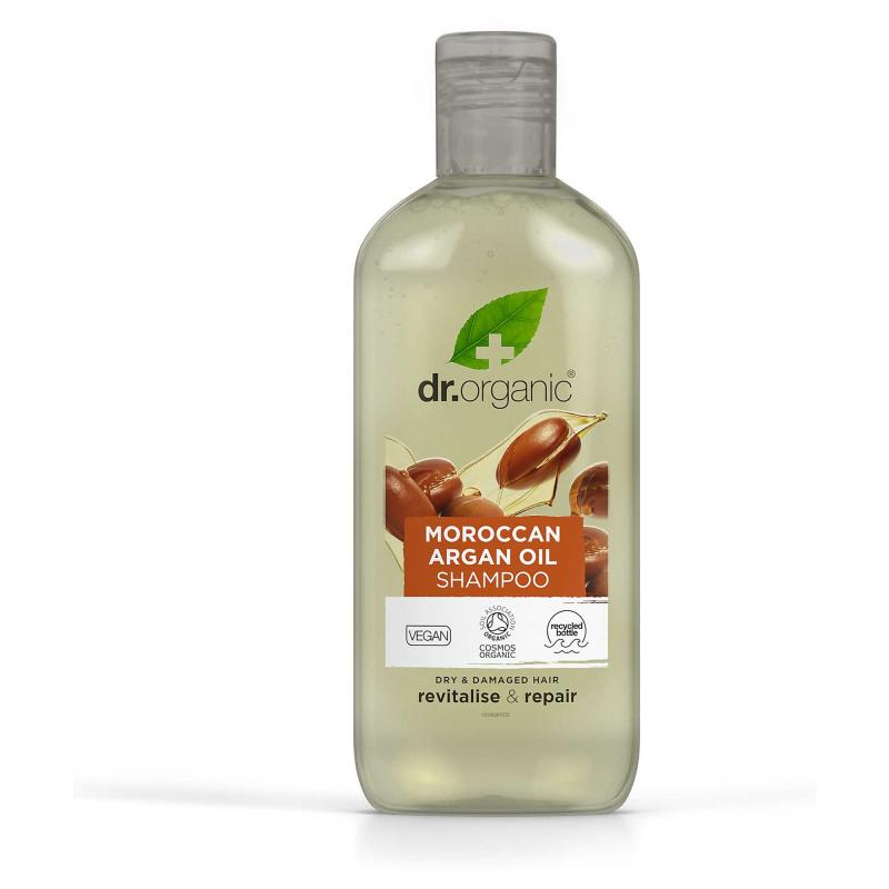 Arganolie Shampoo fra Dr. Organic - 265 ml