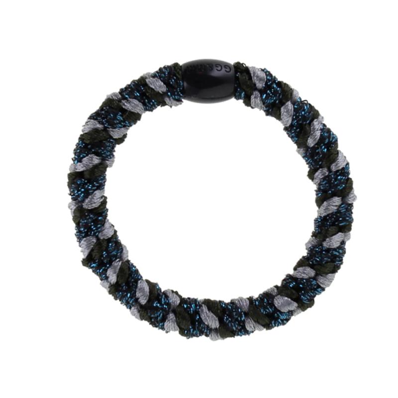 By Stær   Hårelastik   Army Grå Blå Glitter   Hos Frisøren   Baronen