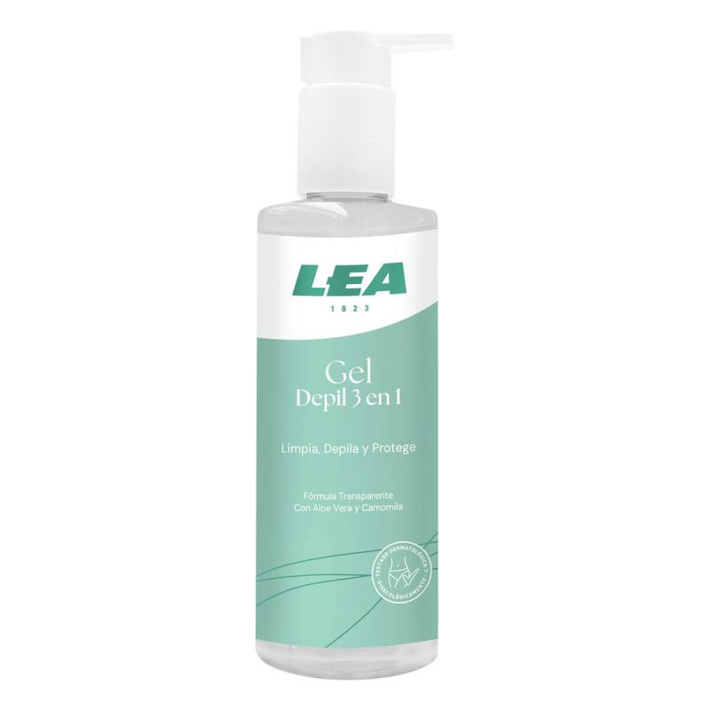 Lea 3-i-1 Barbergel til Krops- og Intimbarbering 250 ml