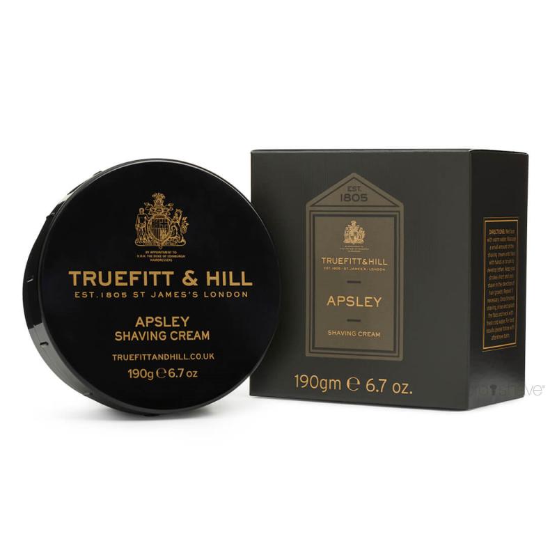 Truefitt & Hill Apsley Barbercreme 190 Gr - Glat Barbering