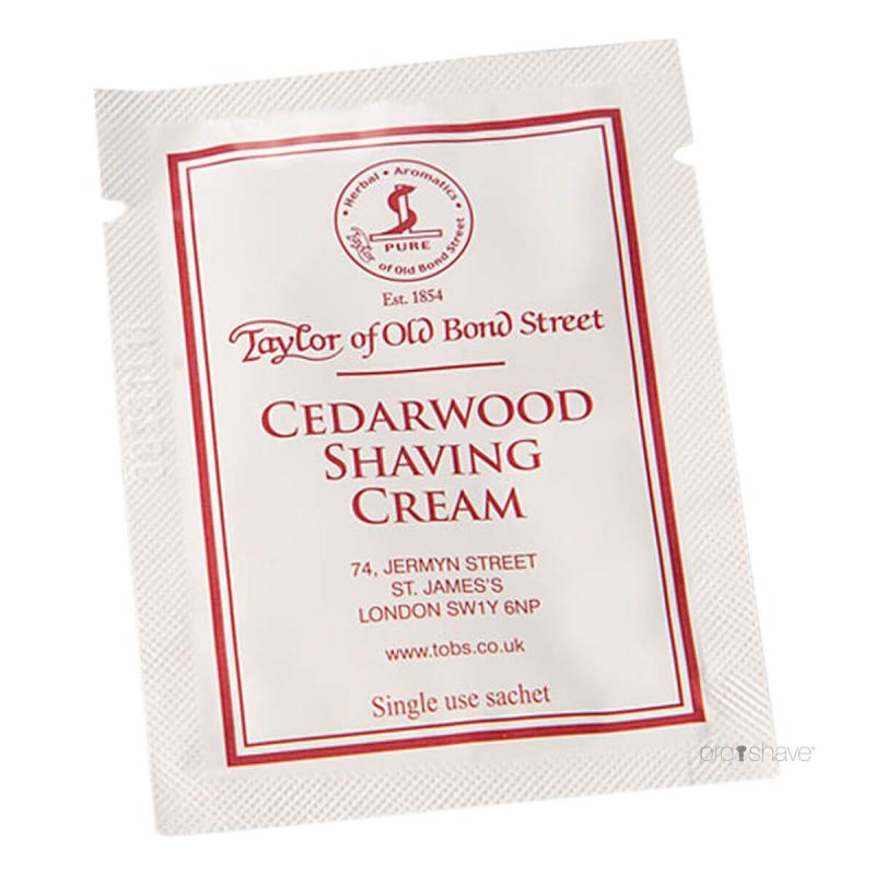Taylor Of Old Bond Street Barbercreme  Cedertræ  5 Ml  Sample
