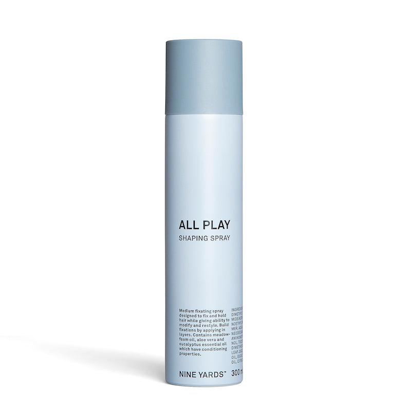 Nine Yards All Play Shaping Spray 300ml   Hos Frisøren   Baronen