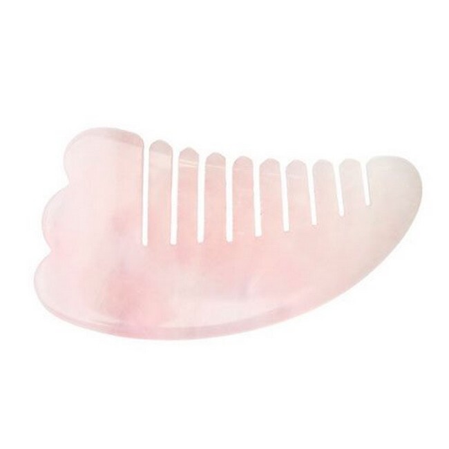 A Pure Mind   Hair Massage Gua Sha Rosa Kvarts