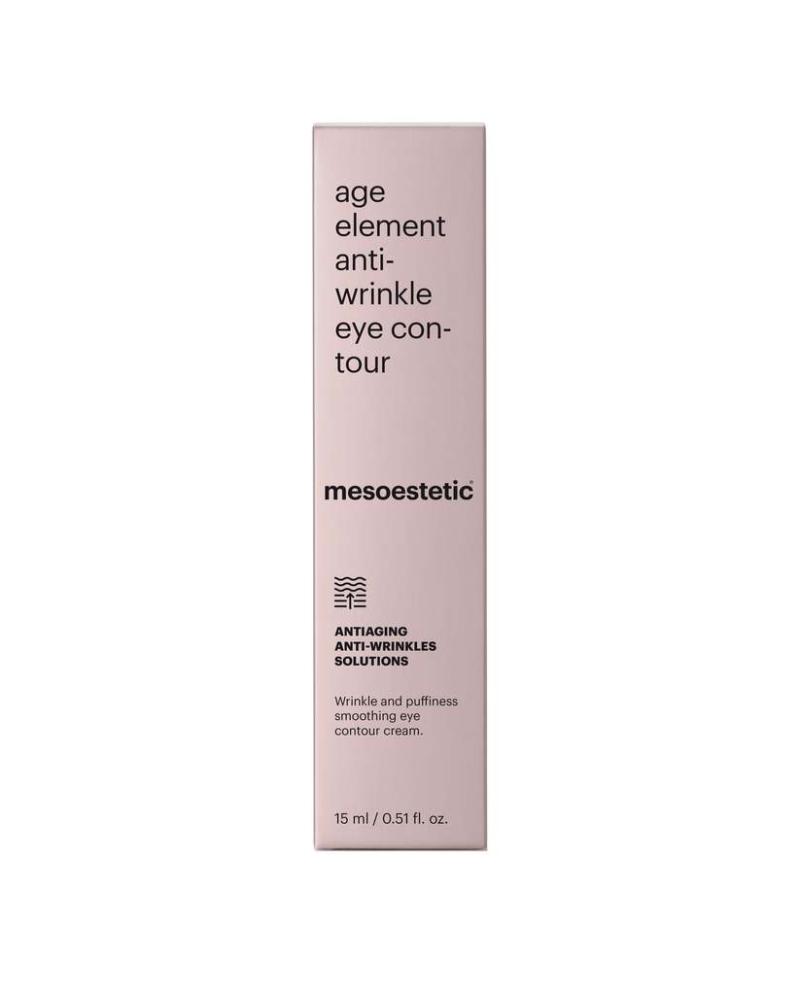 Mesoestetic Age Element Anti Wrinkle Eye Contour   Anti Rynkecreme Effektiv Mod Rynker Ved øjenlåg Og øjenkonturen   15 Ml    Opnå Synlige Resultater