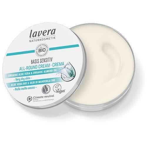 Lavera Basis Sensitiv All Round Creme 150ml - Fugt og Pleje