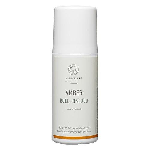 Amber Deo Roll On Antiperspirant uden Aluminium 60 ml