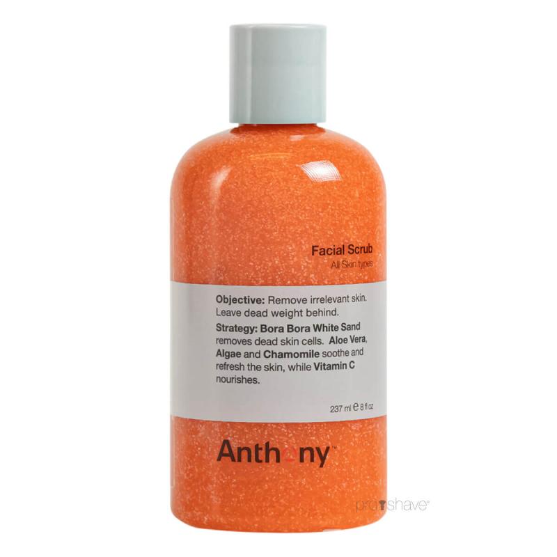 Anthony Logistics Ansigtsscrub 237 Ml - Effektiv Rensning