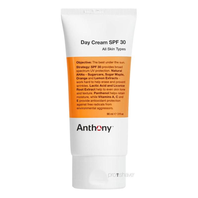 Anthony Logistics Dagcreme SPF 30 - Beskyttelse til mænd