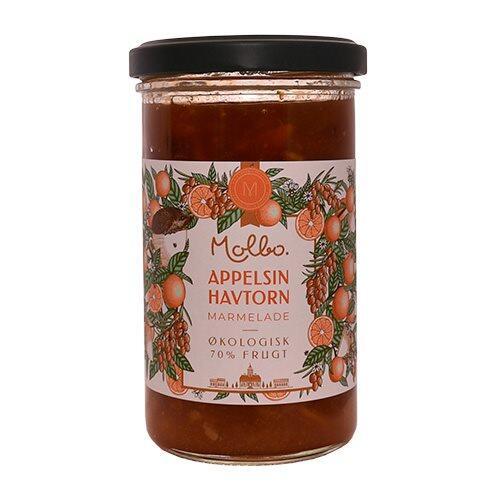 Molbo Appelsin   Havtorn Marmelade ø  290g