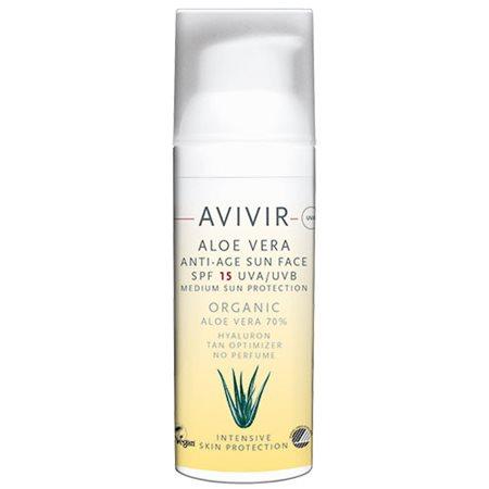 Avivir Aloe Vera Anti Age Sun Spf 15   70   Bull  50 Ml