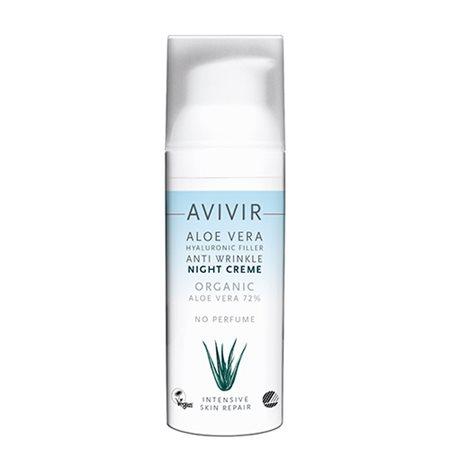 Avivir Aloe Vera Anti Wrinkle Night Cream  Bull  50 Ml