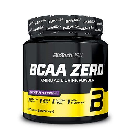 Biotech BCAA Zero Blå Drue 360g - Kosttilskud til Træning