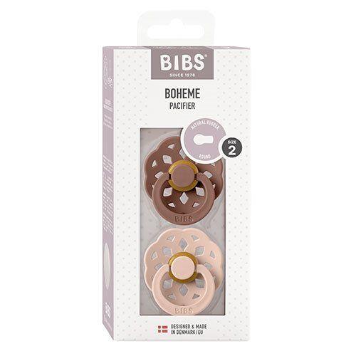Bibs Boheme Latex Size 2 Woodchuck Blush 2 Pack