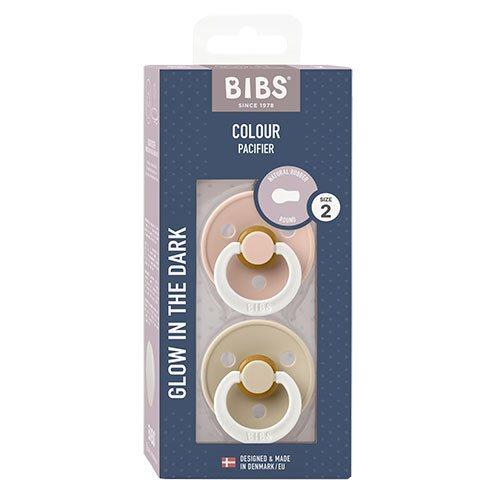 BIBS Colour Glow Sut - Blush & Vanilla 2-Pak