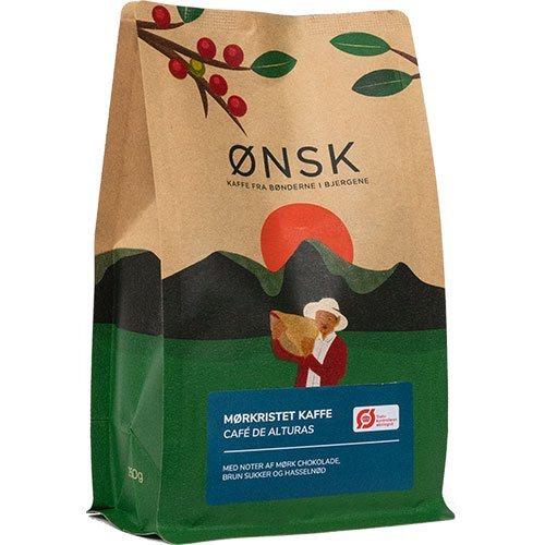 Caf?  De Alturas   Mørkristet Kaffe økologisk   250 Gram