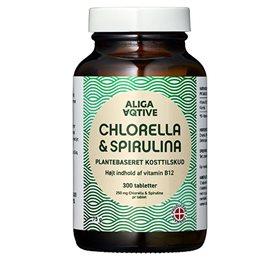 Aliga Aqtive Chlorella   Spirulina 300 Tab