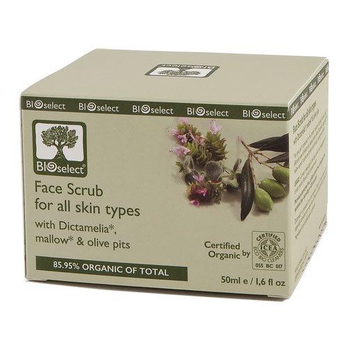 Bioselect Ansigts Scrub Peeling   50 Ml