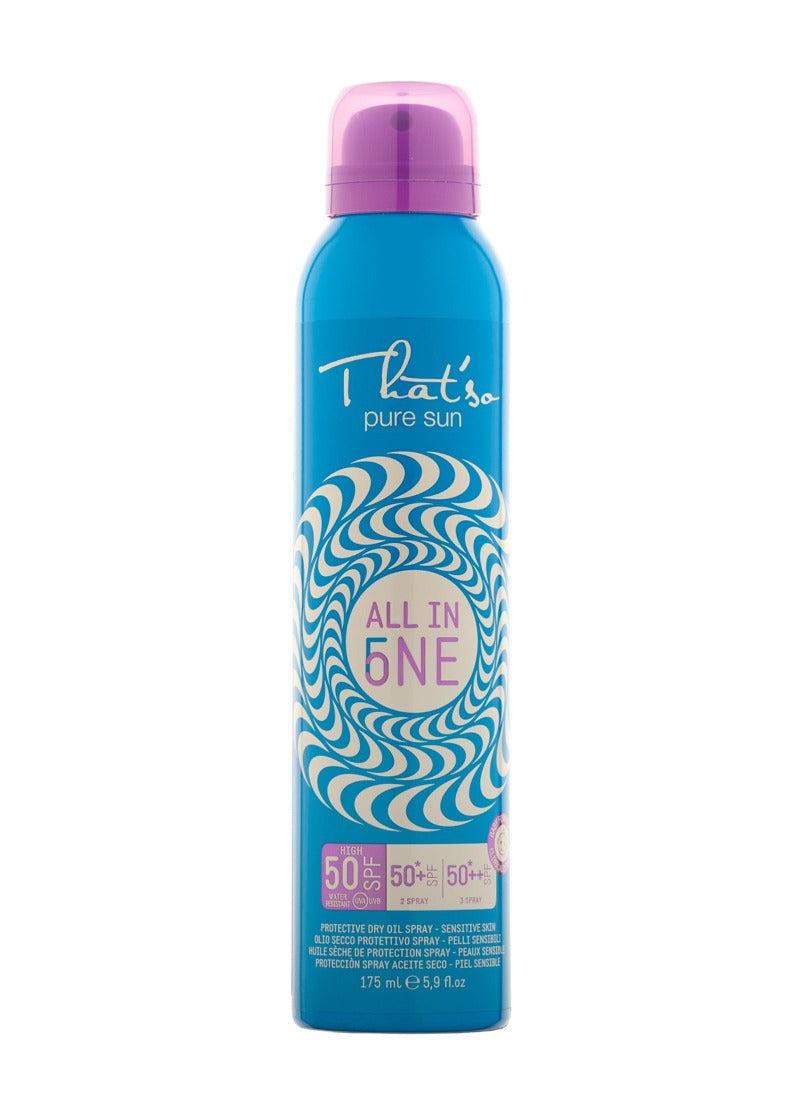That´so Solcreme SPF 50 - Blå 175ml til Følsom Hud