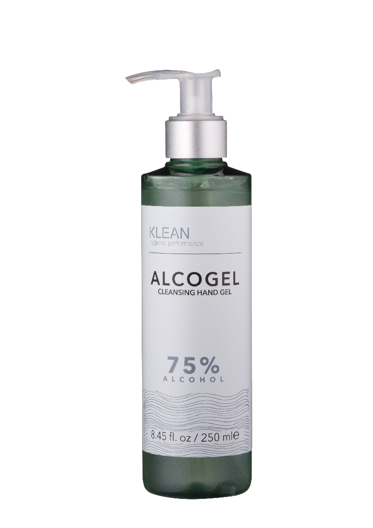 Klean Alcogel 75% Håndsprit 250ml - Effektiv Desinfektion