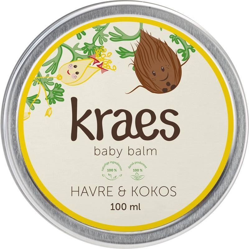 Kraes Baby Balm Havre & Kokos 100 ml - Naturlig pleje til babyer