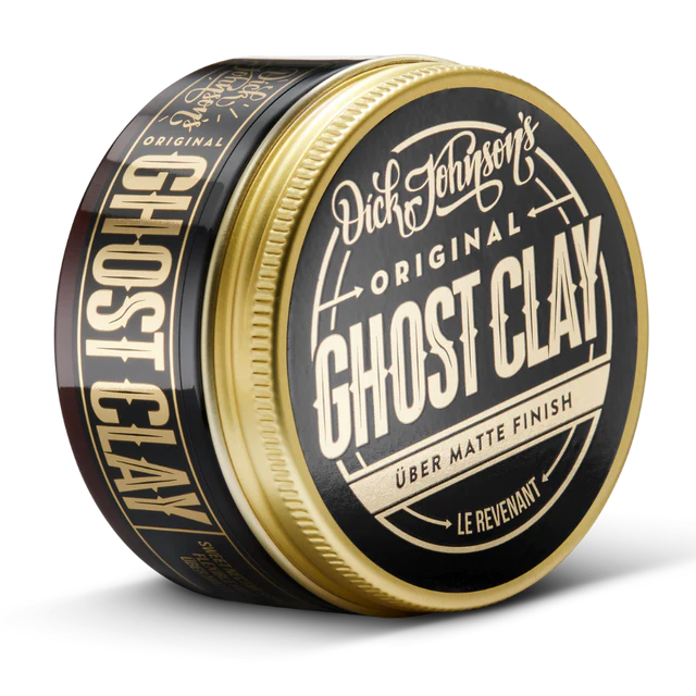 Dick Johnson Ghost Clay - Mat Hårvoks til Stilfuldt Look