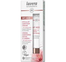 Lavera My Age Øje- og Læbe Konturcreme 15 Ml