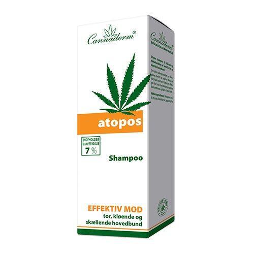 Cannaderm Atopos Shampoo 150 Ml - Pleje til Tør Hovedbund