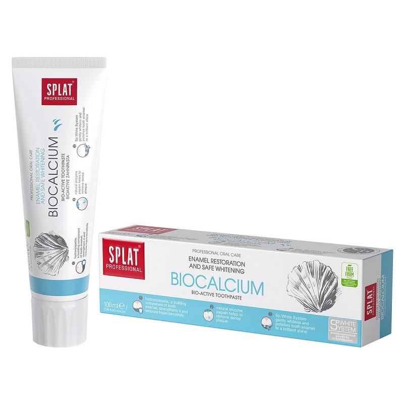 Splat Tandpasta Biocalcium - Fluorfri Beskyttelse
