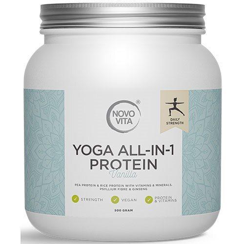 Vegansk Yoga All In 1 Proteinpulver - Vanilje 500g