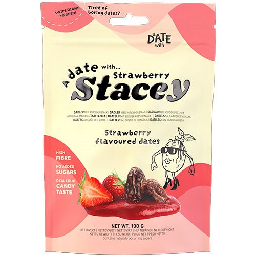A Date With Dadler Strawberry Stacey   100 G