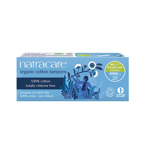 Natracare Tampon 20 Stk Regular Normal   1 Pk