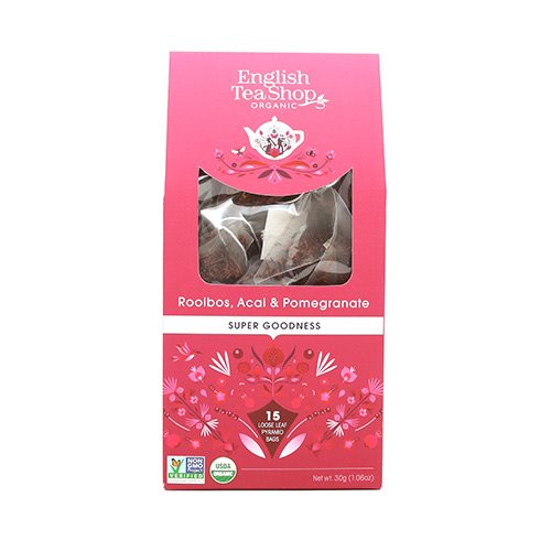 English Tea Shop Rooibos  Acai   Pomegranate Tea økologisk   15 Br