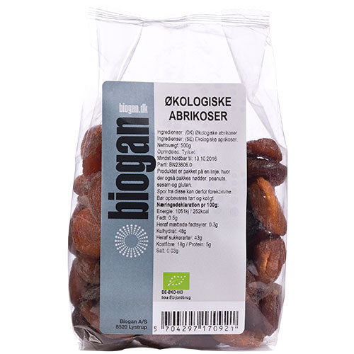 Biogan Abrikoser    økologisk